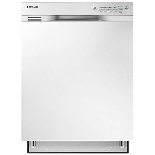 Samsung DW80J3020UW/AC Dishwasher, 24 inch Exterior Width, 50 dB Decibel Level, Full Console, Stainless Steel - Brand New - Open Box