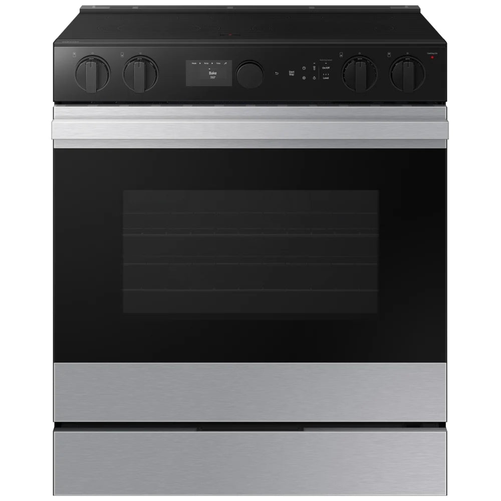 Samsung NSE6DG8500SRAC 6.3 cu.ft. Electric Slide-In Range with Air Sous Vide - Brand New - Open Box