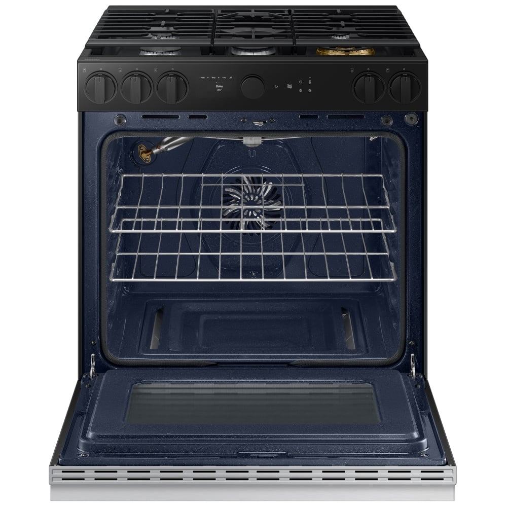 Samsung NSE6DG8500SRAC 6.3 cu.ft. Electric Slide-In Range with Air Sous Vide - Brand New - Open Box