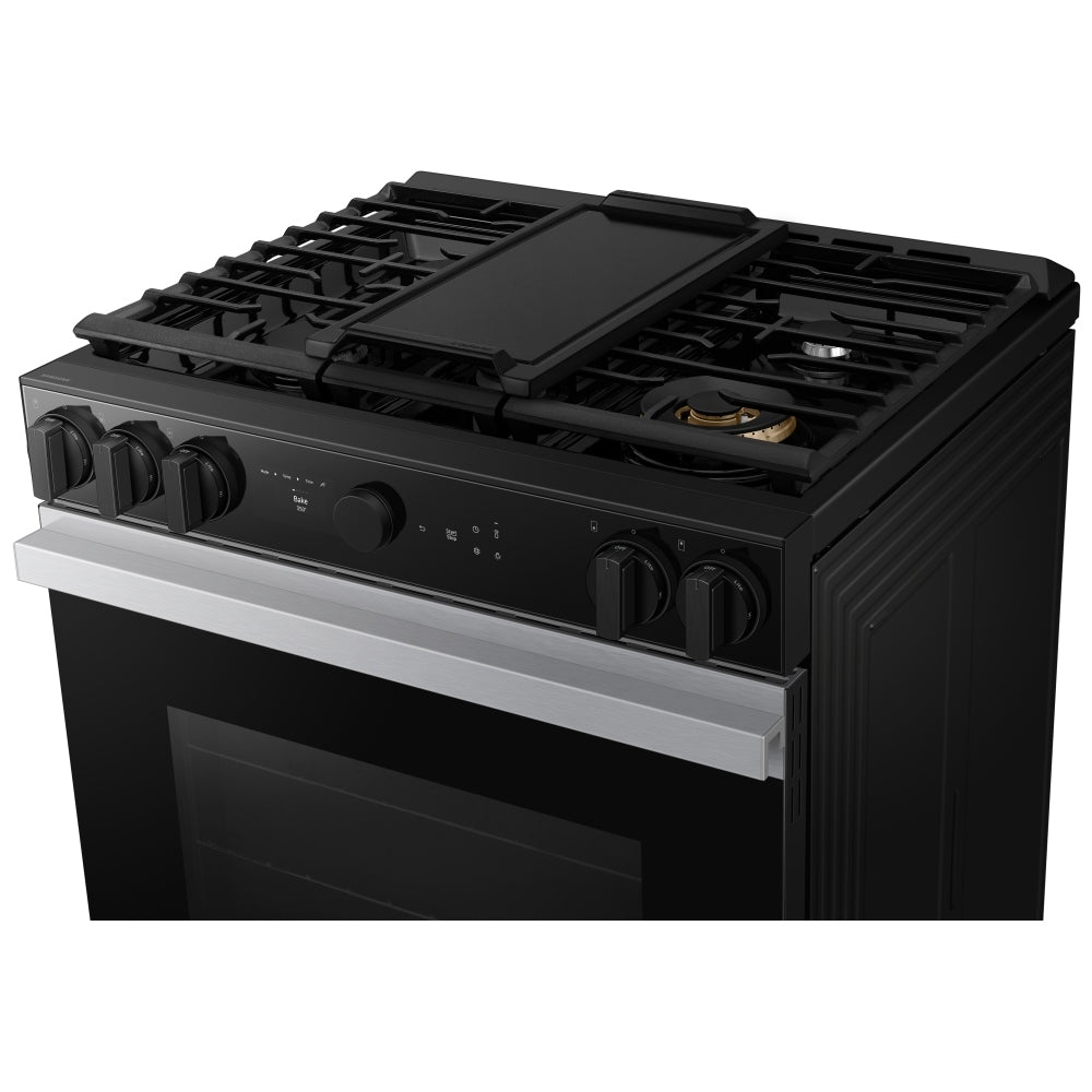 Samsung NSE6DG8500SRAC 6.3 cu.ft. Electric Slide-In Range with Air Sous Vide - Brand New - Open Box
