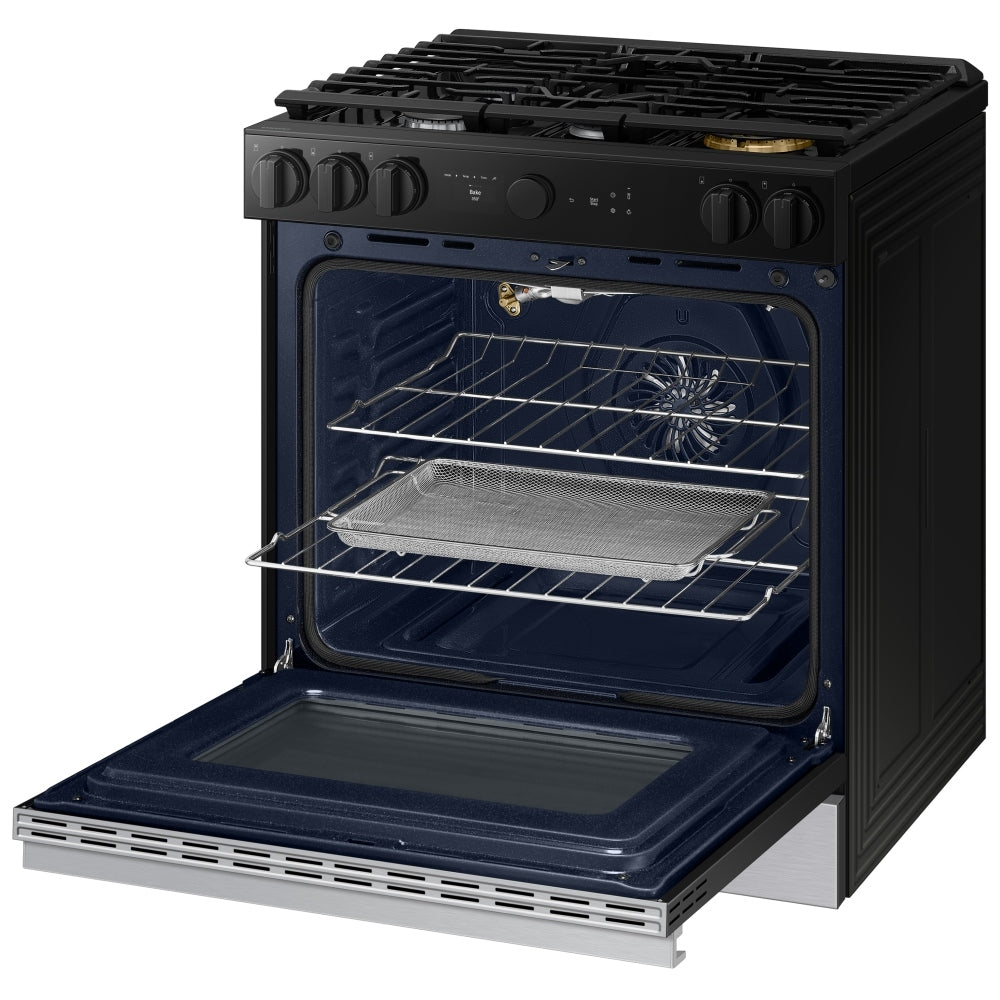 Samsung NSE6DG8500SRAC 6.3 cu.ft. Electric Slide-In Range with Air Sous Vide - Brand New - Open Box