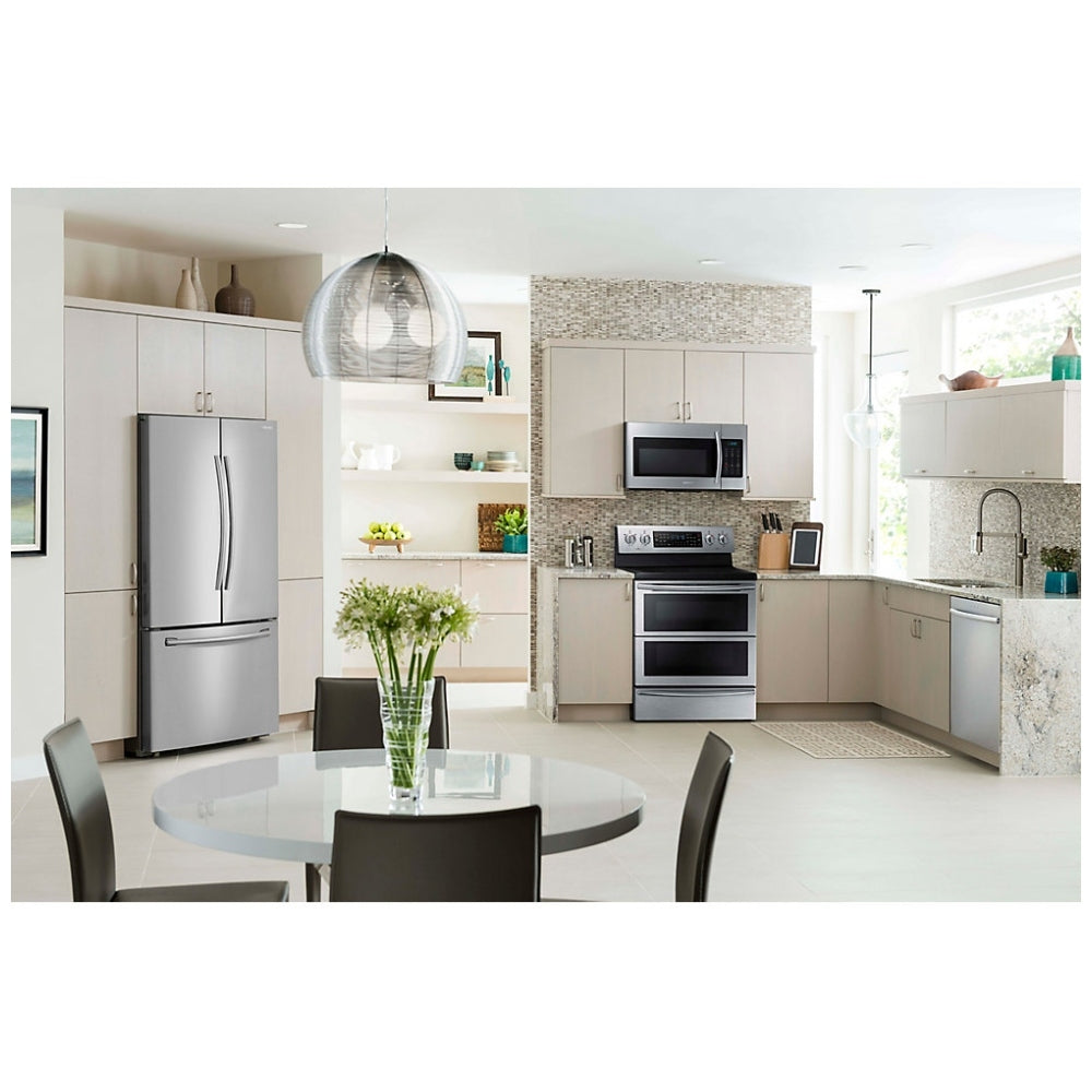 Samsung RF18HFENBSR/AC Samsung 33 in. 17.5 cu. Counter Depth French Door Refrigerator - Brand New - Open Box