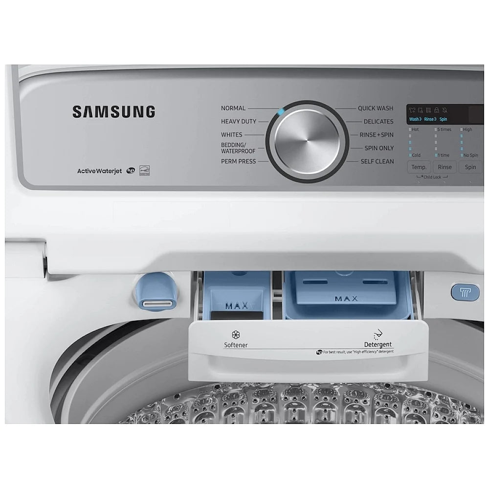 Samsung WA50R5200AW/US 5.8 Cu.Ft. Top Load Washer with EZ Access Drum - Brand New - Open Box