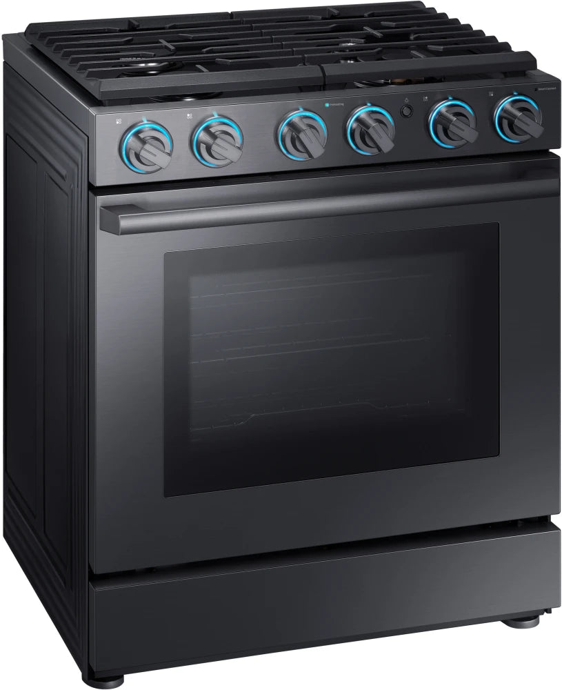Samsung 5.8 cu. ft. 30" Gas Chef Collection Pro Range NX58M9960PM/AA Brand New - Open Box