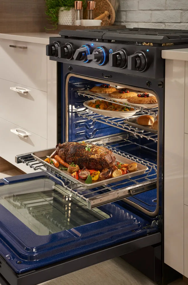Samsung 5.8 cu. ft. 30" Gas Chef Collection Pro Range NX58M9960PM/AA Brand New - Open Box