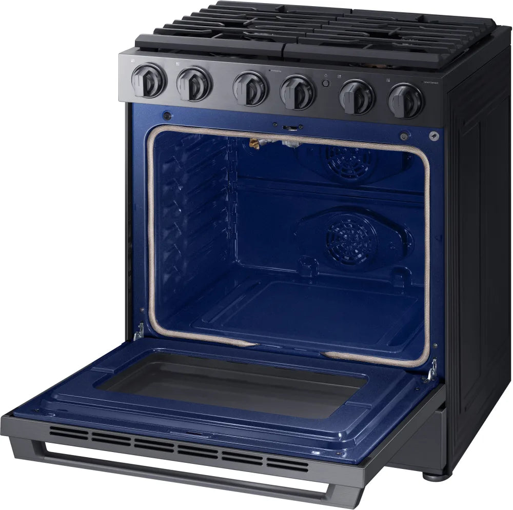 Samsung 5.8 cu. ft. 30" Gas Chef Collection Pro Range NX58M9960PM/AA Brand New - Open Box