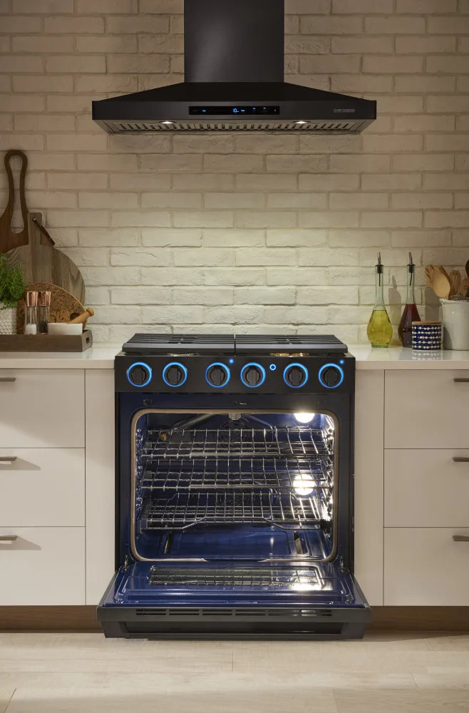 Samsung 5.8 cu. ft. 30" Gas Chef Collection Pro Range NX58M9960PM/AA Brand New - Open Box