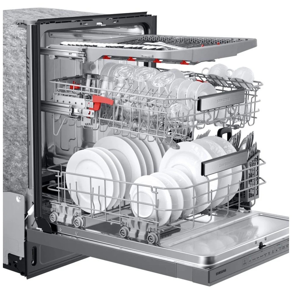 Samsung DW80R9950US/AC Smart Linear Wash 39 dBA Dishwasher with 3rd Rack - Brand New - Open Box