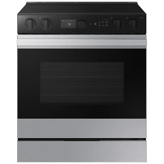 Samsung NSE6DG8500SRAC 6.3 cu.ft. Electric Slide-In Range with Air Sous Vide - Brand New - Open Box