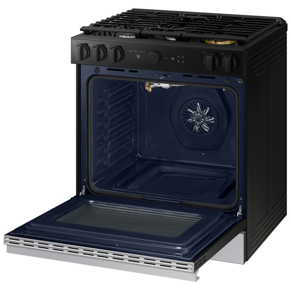 Samsung NSE6DG8500SRAC 6.3 cu.ft. Electric Slide-In Range with Air Sous Vide - Brand New - Open Box