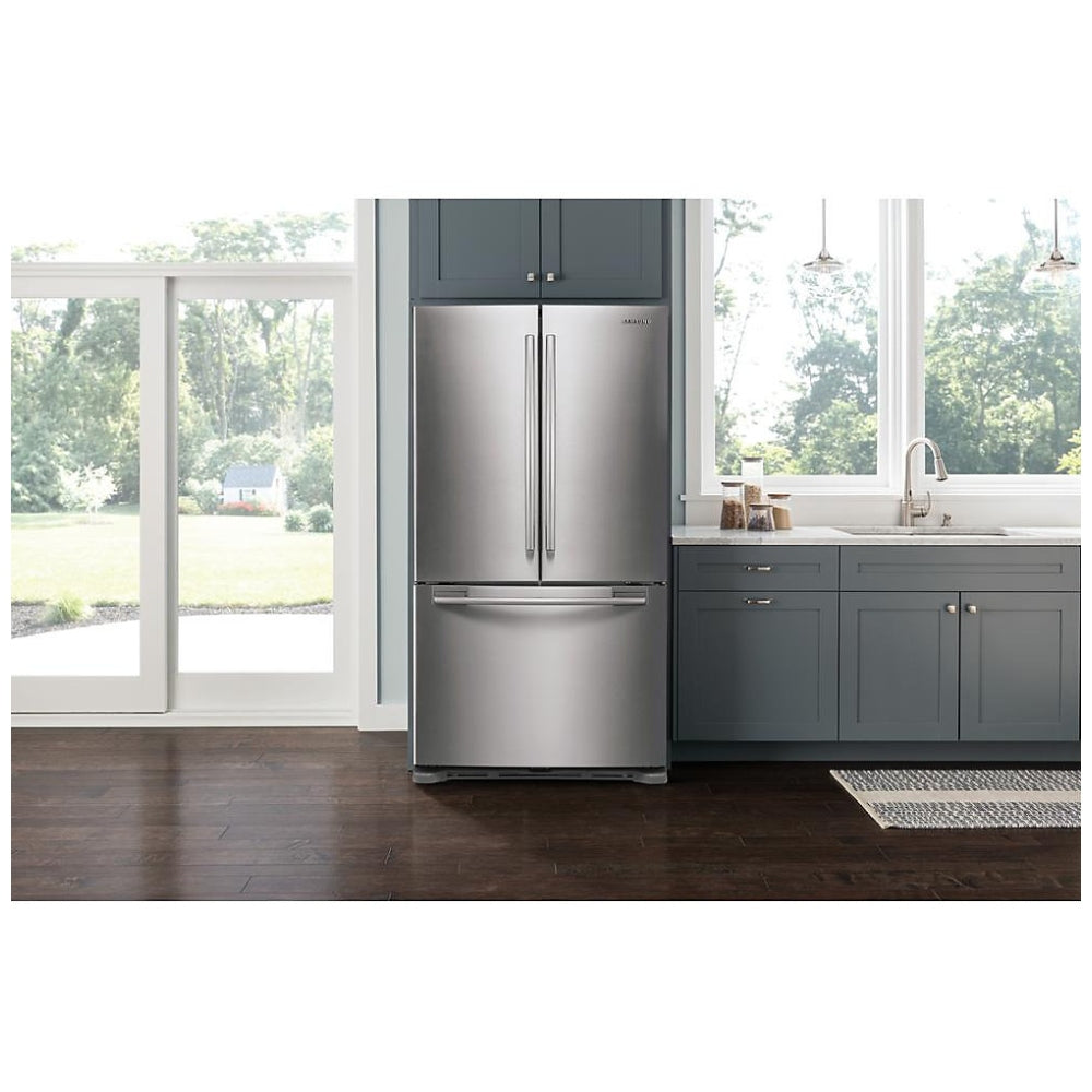 Samsung RF18HFENBSR/AC Samsung 33 in. 17.5 cu. Counter Depth French Door Refrigerator - Brand New - Open Box