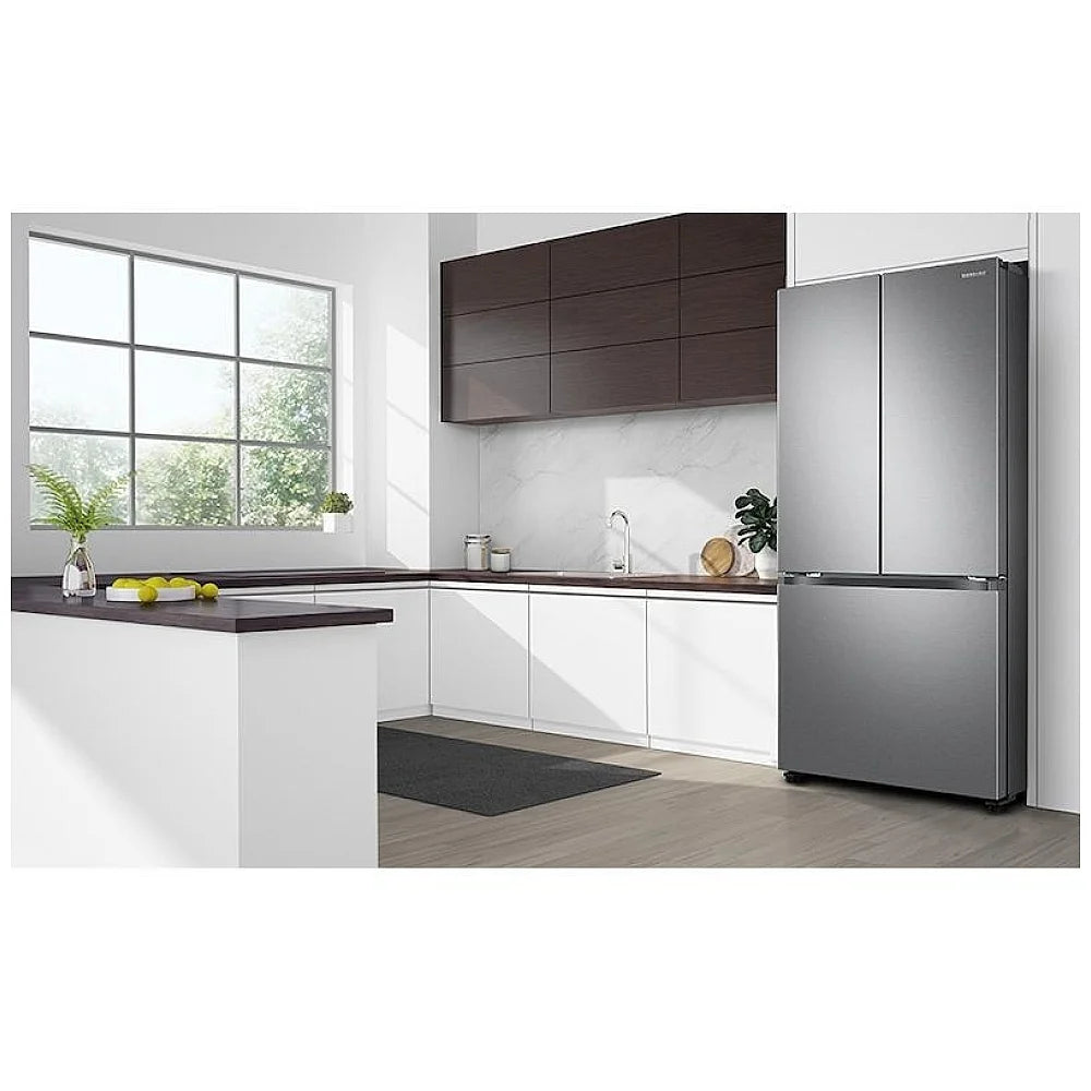 Samsung RF25C5151SR/AA 33” 3-Door French Door Refrigerator with Dual Auto Ice Maker - Brand New - Open Box