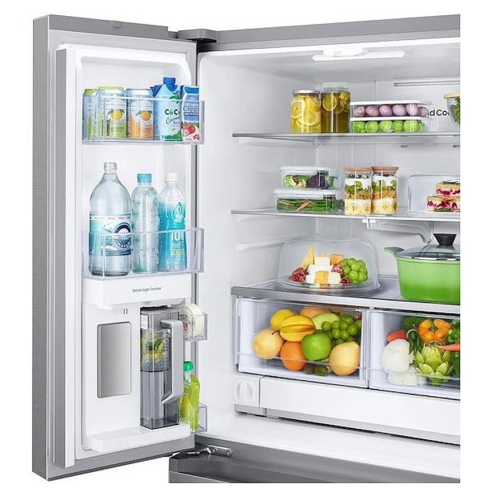 Samsung RF25C5551SR/AA 33” 3-Door French Door Refrigerator with Beverage Center™ & AutoFill Water Pitcher - Brand New - Open Box