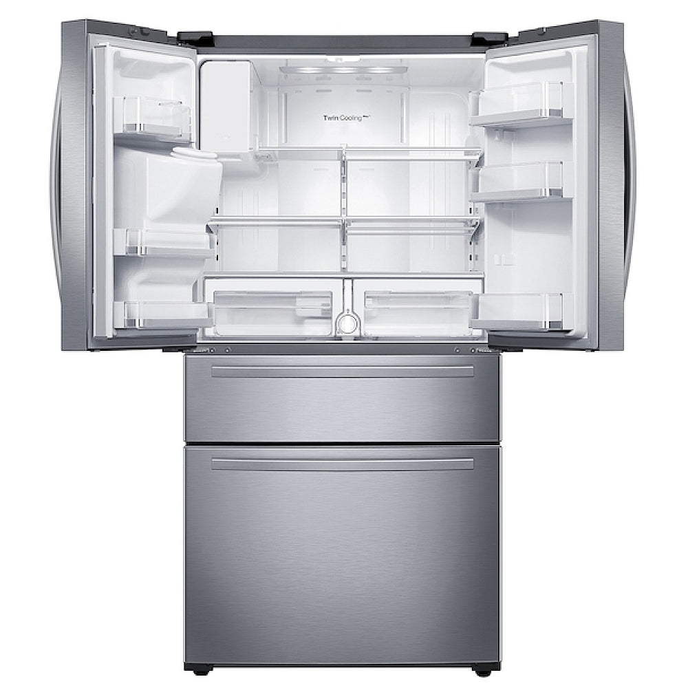 Samsung RF25HMIDBSR/AA 33" 4-Door French Door Refrigerator with Twin Cooling Plus™ and Flex Zone™ - Brand New - Open Box