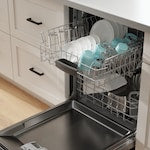 Bosch 100 Premium Series 24-Inch Smart Built-In Dishwasher with Home Connect, Third Rack